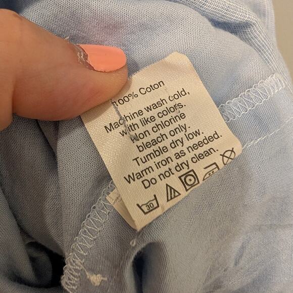 Madewell Bellflower Ruffle Dress Summer Spring Church Layer Travel - Size 8 - Picture 7 of 7